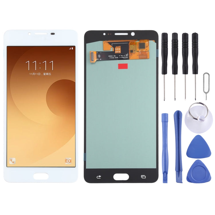 Schermo LCD in materiale OLED e digitalizzatore assemblaggio completo per Samsung Galaxy C9 Pro SM-C9000/C900, For Samsung Galaxy C9 Pro(OLED), For Samsung Galaxy C9 Pro