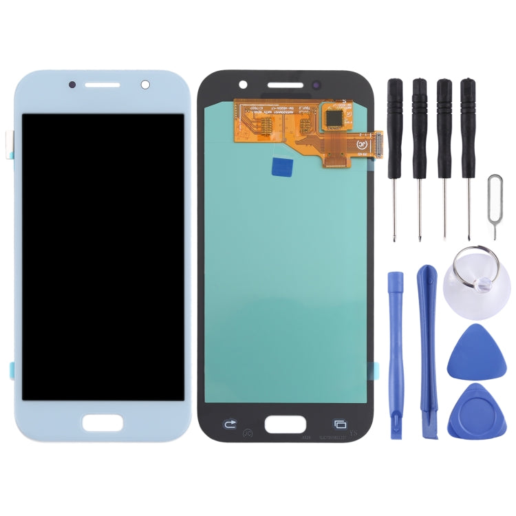 Schermo LCD in materiale OLED e digitalizzatore assemblaggio completo per Samsung Galaxy A5 (2017) SM-A520, For Galaxy A5 (2017)(OLED), For Samsung Galaxy A5 (2017)(OLED Material)