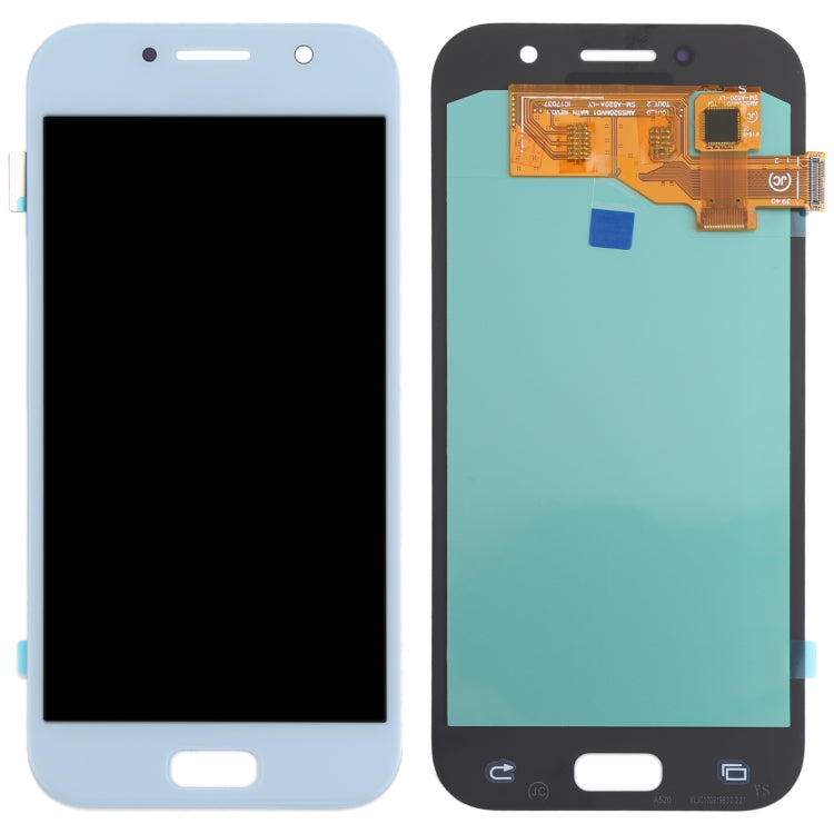 Schermo LCD in materiale OLED e digitalizzatore assemblaggio completo per Samsung Galaxy A5 (2017) SM-A520, For Galaxy A5 (2017)(OLED), For Samsung Galaxy A5 (2017)(OLED Material)