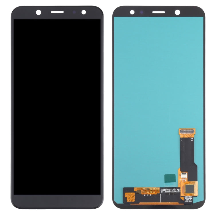 Schermo LCD in materiale OLED e digitalizzatore assemblaggio completo per Samsung Galaxy A6 (2018) SM-A600, For Samsung Galaxy A6 (2018)(OLED Material)