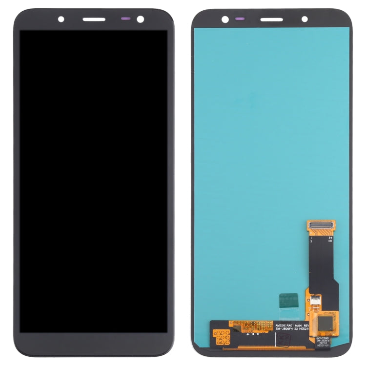 Schermo LCD in materiale OLED e digitalizzatore assemblaggio completo per Samsung Galaxy J6 SM-J600, For Samsung Galaxy J6(OLED)