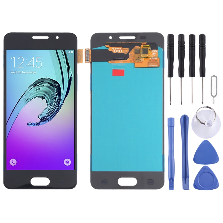 Schermo LCD in materiale OLED e digitalizzatore assemblaggio completo per Samsung Galaxy A3 (2016) SM-A310, For Samsung Galaxy A3 (2016)(OLED Material)