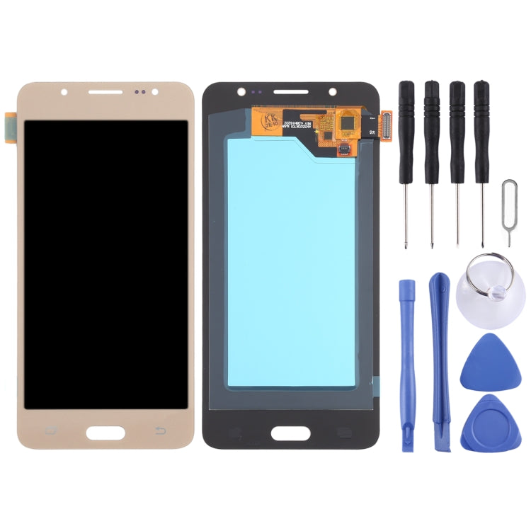 Schermo LCD in materiale OLED e digitalizzatore assemblaggio completo per Samsung Galaxy J5 (2016) SM-J510, For Samsung Galaxy J5 (2016) (OLED Material)