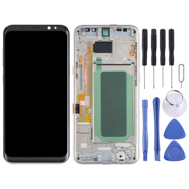 Schermo OLED completo con digitalizzatore per Samsung Galaxy S8+
