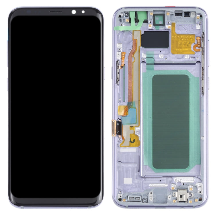 OLED Material LCD Screen and Digitizer Full Assembly with Frame for Samsung Galaxy S8+ SM-G955, For Samsung Galaxy S8+, For Samsung Galaxy S8+(OLED)