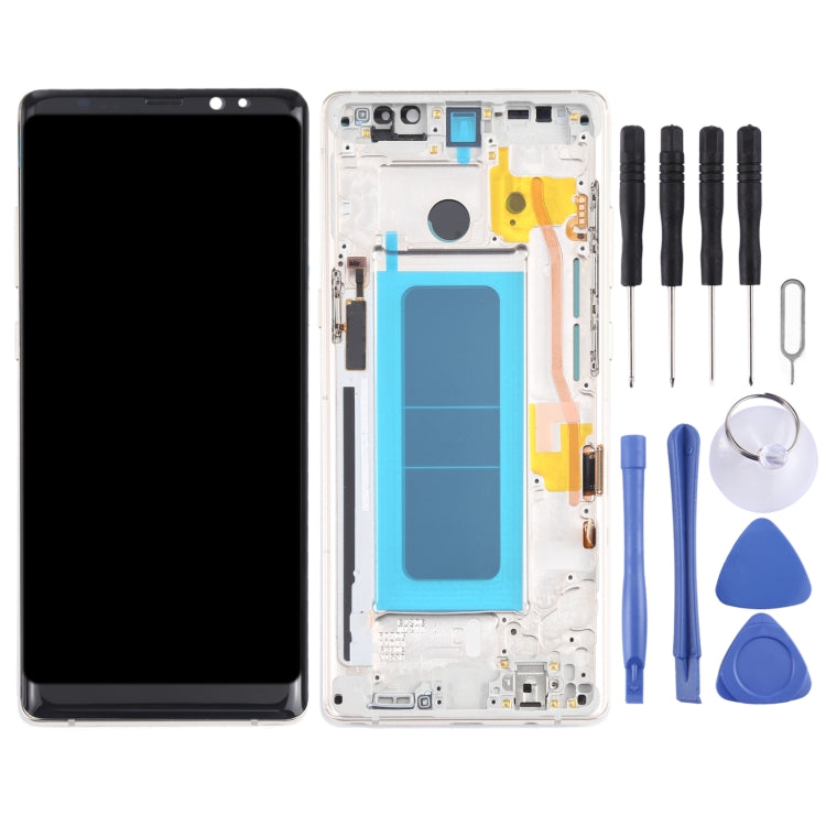Schermo LCD in materiale OLED e digitalizzatore assemblaggio completo con cornice per Samsung Galaxy Note 8 SM-N950, For Samsung Galaxy Note 8(OLED), For Samsung Galaxy Note 8(OLED Material)