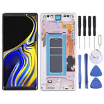Schermo LCD in materiale OLED e digitalizzatore assemblaggio completo con cornice per Samsung Galaxy Note9 SM-N960, For Samsung Galaxy Note9 (OLED), For Samsung Galaxy Note9 (OLED Material)