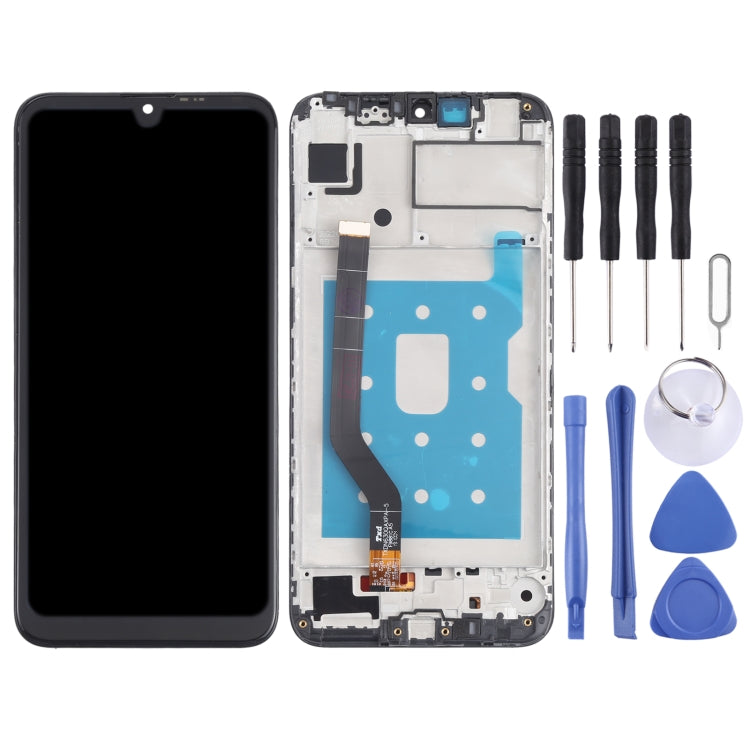 LCD Screen and Digitizer Full Assembly with Frame for Huawei Y7 (2019)(Low Version), For Huawei Y7 (2019)(Low Version)