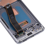 Schermo LCD originale e digitalizzatore assemblaggio completo con cornice per Samsung Galaxy S20 5G SM-G981B, For Samsung Galaxy S20 5G