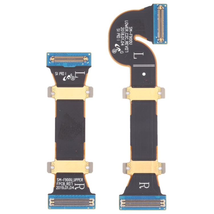 Per Samsung Galaxy Fold SM-F900 1 paio di cavi flessibili originali Spin Axis, For Samsung Galaxy Fold (Original)