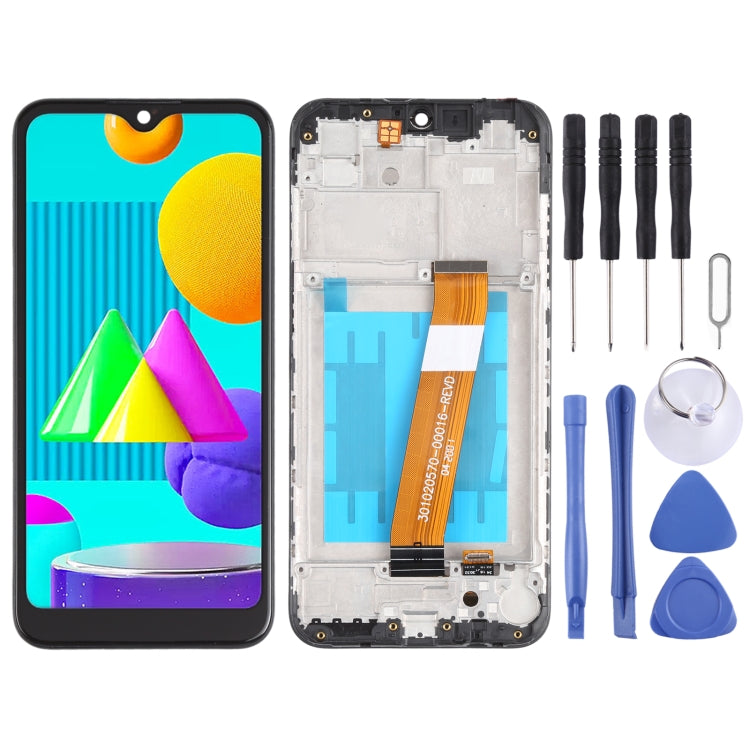 LCD Screen and Digitizer Full Assembly with Frame for Samsung Galaxy M01 (US), For Samsung Galaxy M01 (US)