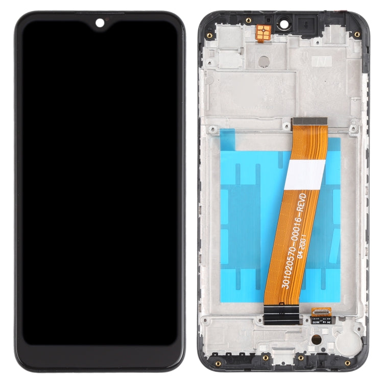 LCD Screen and Digitizer Full Assembly with Frame for Samsung Galaxy M01 (US), For Samsung Galaxy M01 (US)