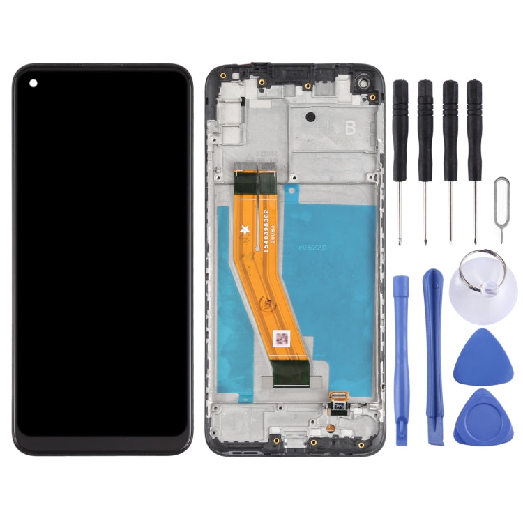 Schermo LCD e digitalizzatore assemblato completo con cornice per Samsung Galaxy M11 (US), For Samsung Galaxy M11 (US)