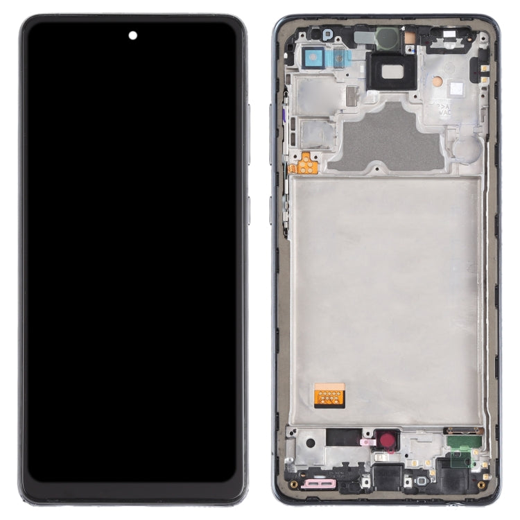 Schermo LCD e digitalizzatore in materiale incell assemblaggio completo con cornice (non supporta l'identificazione delle impronte digitali) per Samsung Galaxy A72 4G SM-A725, For Samsung Galaxy A72 4G(incell)