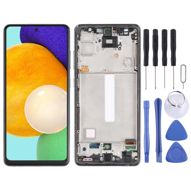 Incell LCD Screen and Digitizer Full Assembly with Frame (Not Support Fingerprint Identification) for Samsung Galaxy A52 5G SM-A526, For Samsung Galaxy A52 5G(incell)