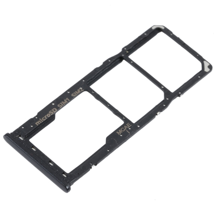 For Samsung Galaxy M21 SM-M215 SIM Card Tray + SIM Card Tray + Micro SD Card Tray, For Samsung Galaxy M21