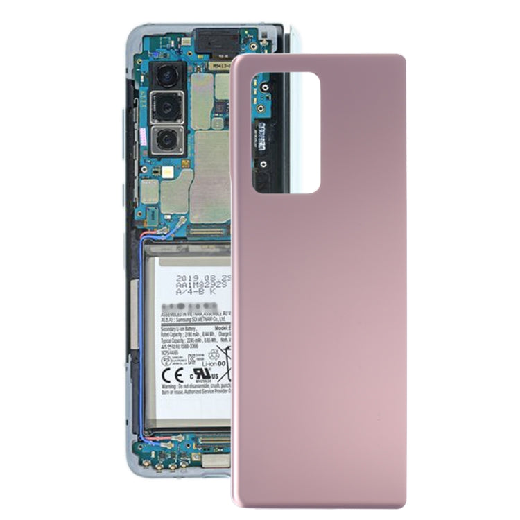 Per Samsung Galaxy Z Fold2 5G SM-F916B Cover posteriore batteria in vetro, For Samsung Galaxy Z Fold2 5G