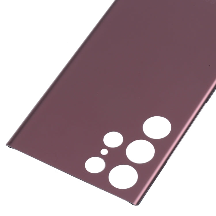 For Samsung Galaxy S22 Ultra Battery Back Cover, For Samsung Galaxy S22 Ultra(Dark Red), For Samsung Galaxy S22 Ultra