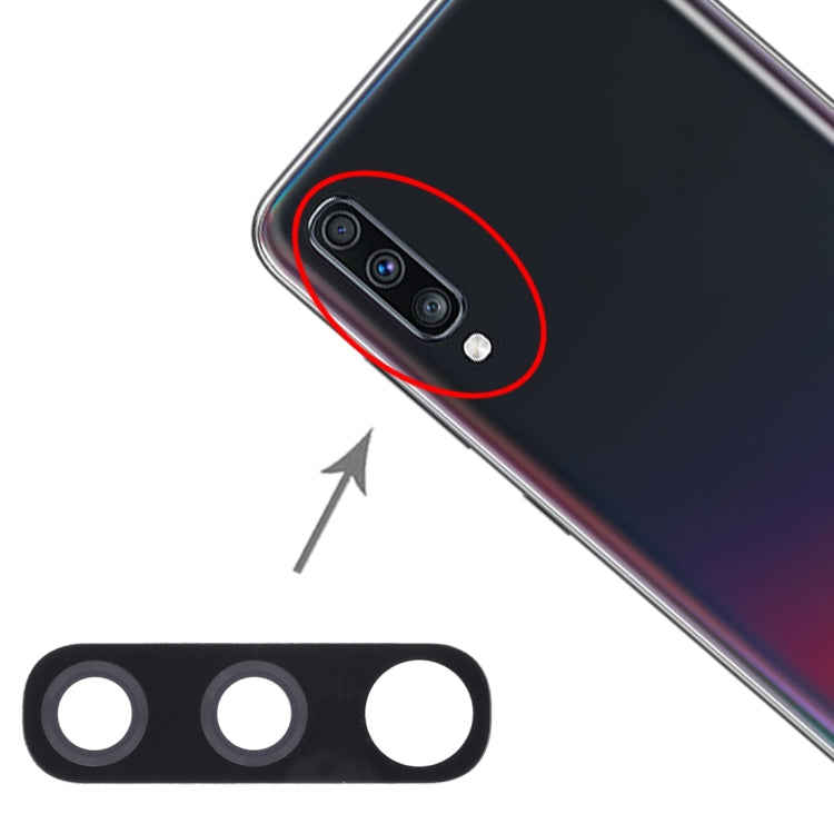 For Galaxy A70 10pcs Rear Camera Lens, For Galaxy A70