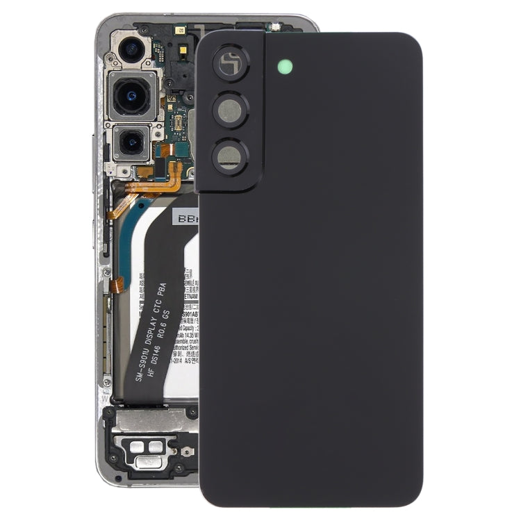 Cover posteriore con copriobiettivo per Samsung Galaxy S22 5G