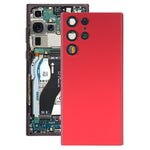 Per Samsung Galaxy S22 Ultra 5G SM-S908B Cover posteriore batteria con copriobiettivo fotocamera, For Samsung Galaxy S22 Ultra 5G