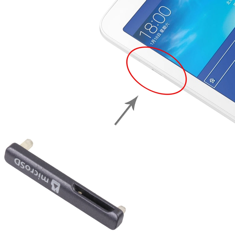 For Samsung Galaxy Tab 3 Lite 7.0 SM-T110/T111 Micro SD Card Dust Plug