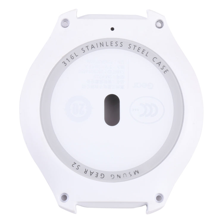 Rear Housing Cover with Glass Lens for Samsung Gear S2 SM-R720, SM-R720 (Black), SM-R720 (White)