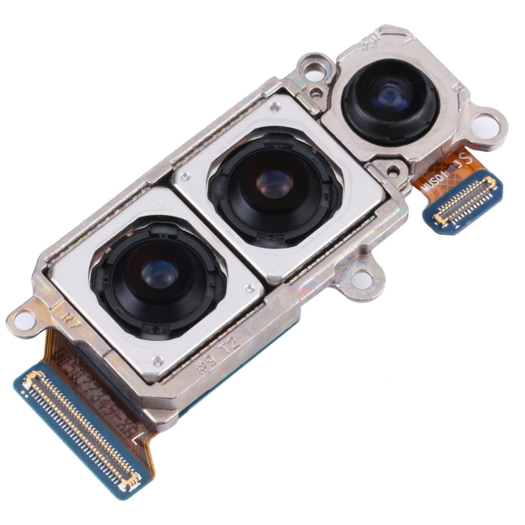 Per Samsung Galaxy S21/S21+ 5G/S21 5G SM-G990F/G991F/G996F Versione UE Set fotocamera originale (teleobiettivo + grandangolo + fotocamera principale), For Samsung Galaxy S21/S21+ 5G/S21 5G EU Version(Original)