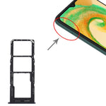 Per Samsung Galaxy A04s SM-A047F Vassoio scheda SIM originale + Vassoio scheda SIM + Vassoio scheda micro SD, For Samsung Galaxy A04s