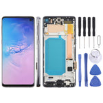 Schermo LCD TFT per Samsung Galaxy S10 SM-G973 Digitizer assemblaggio completo con cornice, non supporta l'identificazione delle impronte digitali, For Samsung Galaxy S10 4G SM-G973F 6.05 inch(Not Fingerprint), For Samsung Galaxy S10 (TFT)