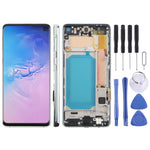 Schermo LCD TFT per Samsung Galaxy S10 SM-G973 Digitizer assemblaggio completo con cornice, non supporta l'identificazione delle impronte digitali, For Samsung Galaxy S10 4G SM-G973F 6.05 inch(Not Fingerprint), For Samsung Galaxy S10 (TFT)