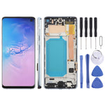 Schermo LCD TFT per Samsung Galaxy S10 SM-G973 Digitizer assemblaggio completo con cornice, non supporta l'identificazione delle impronte digitali, For Samsung Galaxy S10 4G SM-G973F 6.05 inch(Not Fingerprint), For Samsung Galaxy S10 (TFT)