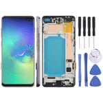 Schermo LCD TFT per Samsung Galaxy S10 + SM-G975 Digitizer assemblaggio completo con cornice, non supporta l'identificazione delle impronte digitali, For Samsung Galaxy S10+ SM-G975F 6.38 inch(Not Fingerprint), For Samsung Galaxy S10+ (TFT)