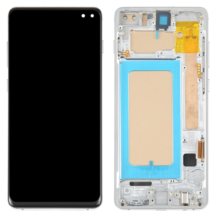 TFT LCD Screen for Samsung Galaxy S10+ SM-G975 Digitizer Full Assembly with Frame, Not Support Fingerprint Identification, For Samsung Galaxy S10+ (TFT), For Samsung Galaxy S10+（OLED）