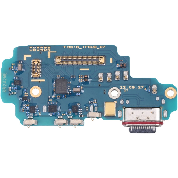 For Samsung Galaxy S23 Ultra 5G SM-S918U Original US Edition Charging Port Board, For Samsung Galaxy S23 Ultra 5G