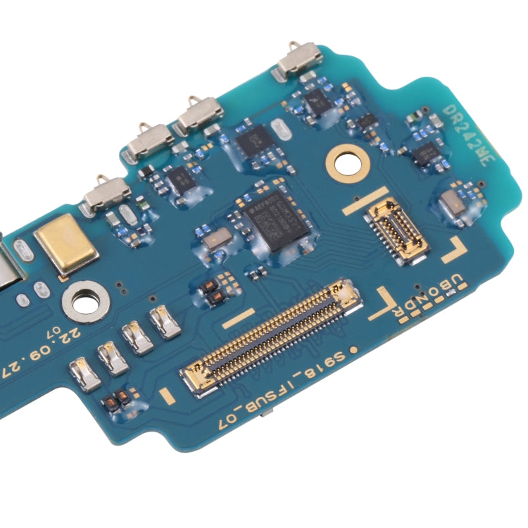 For Samsung Galaxy S23 Ultra 5G SM-S918U Original US Edition Charging Port Board, For Samsung Galaxy S23 Ultra 5G