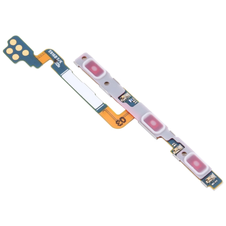 Per Samsung Galaxy S23+ SM-S916B Cavo flessibile originale per pulsante di accensione e pulsante volume, For Samsung Galaxy S23+ / S23
