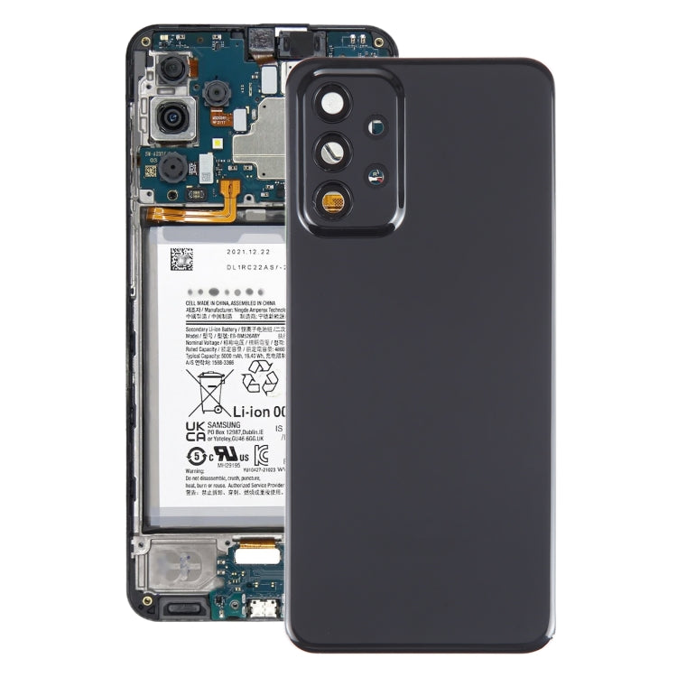 Per Samsung Galaxy A23 5G SM-A236A Cover posteriore batteria originale con copriobiettivo fotocamera, For Samsung Galaxy A23 5G