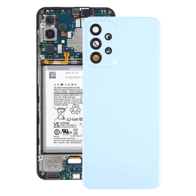 Per Samsung Galaxy A23 5G SM-A236A Cover posteriore batteria originale con copriobiettivo fotocamera, For Samsung Galaxy A23 5G