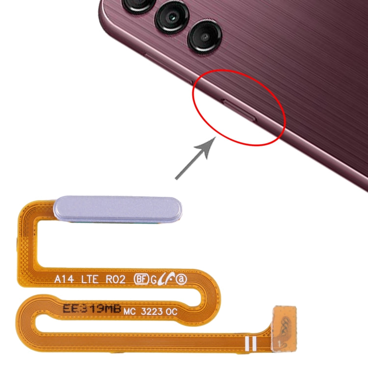 For Samsung Galaxy A14 SM-A145F Original Fingerprint Sensor Flex Cable, For Samsung Galaxy A14