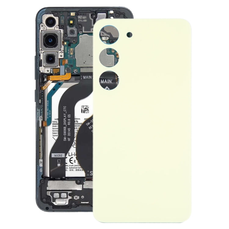 Per Samsung Galaxy S23 SM-S911B Cover posteriore batteria in vetro OEM, For Samsung Galaxy S23