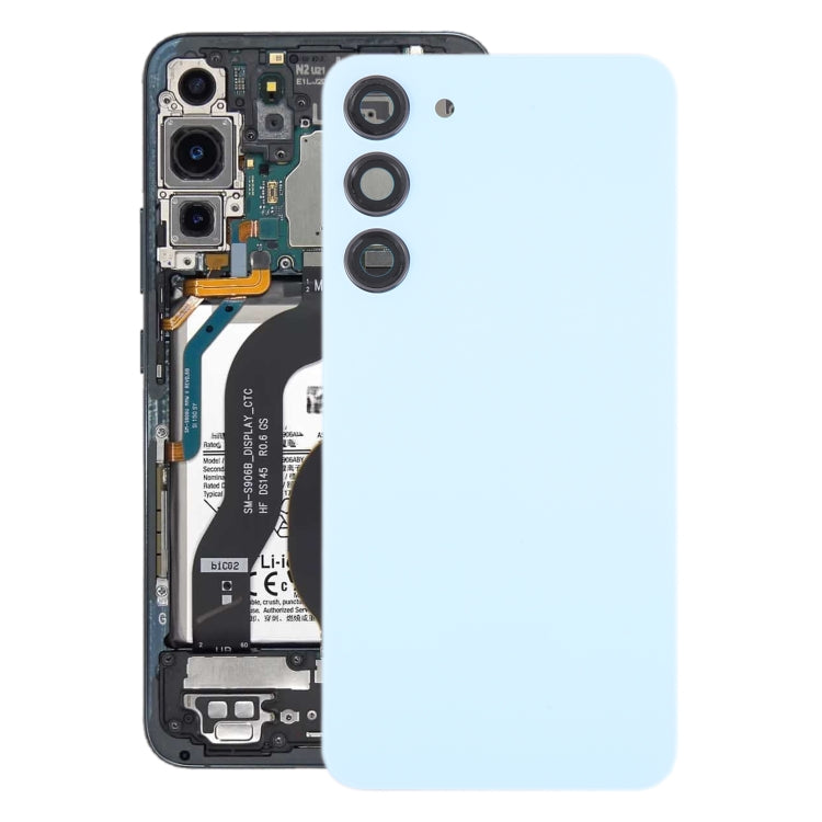 For Samsung Galaxy S23+ SM-S916B OEM Glass Battery Back Cover with Camera Lens Cover, For Samsung Galaxy S23+(with Camera Cover)