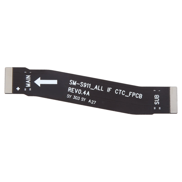 Cavo flessibile per connettore originale della scheda madre Samsung Galaxy S23 SM-S911B, For Samsung Galaxy S23