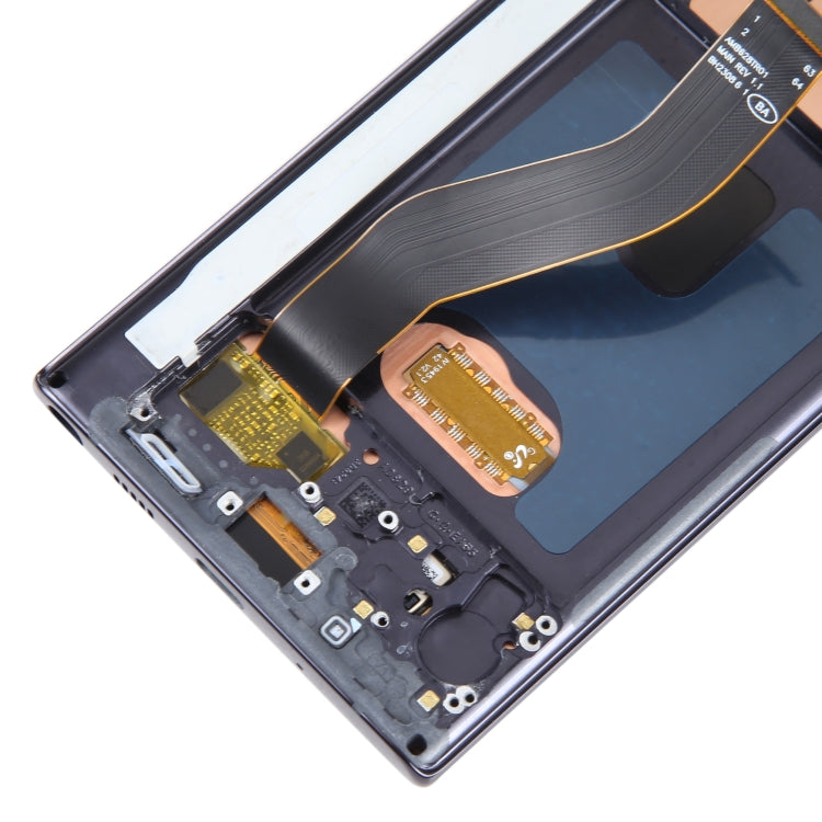 Schermo LCD OLED per Samsung Galaxy Note10 SM-N970F Digitizer assemblaggio completo con cornice, For Samsung Galaxy Note10 SM-N970F