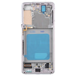 Per Samsung Galaxy S21 5G SM-G991 TFT LCD Screen Digitizer assemblaggio completo con cornice, For Samsung Galaxy S21 5G