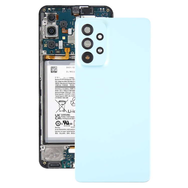 For Samsung Galaxy A73 5G SM-A736B Original Battery Back Cover with Camera Lens Cover, For Samsung Galaxy A73 5G(Original)