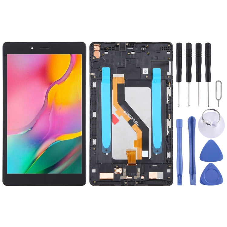 For Samsung Galaxy Tab A 8.0 2019 SM-T295 LTE Edition Original LCD Screen Digitizer Full Assembly with Frame, For Samsung Galaxy Tab A 8.0 2019 (LTE)