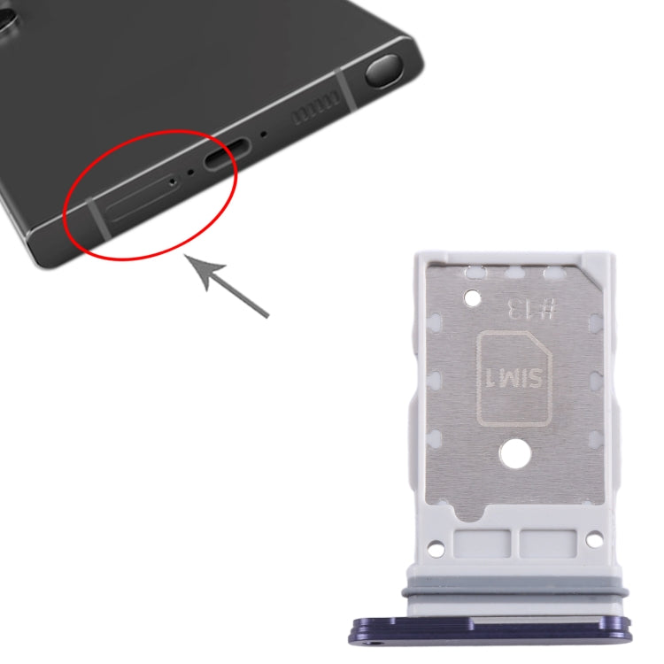 For Samsung Galaxy S24 / S24+ 5G SIM + SIM Card Tray, For Samsung Galaxy S24 / S24+ 5G Original