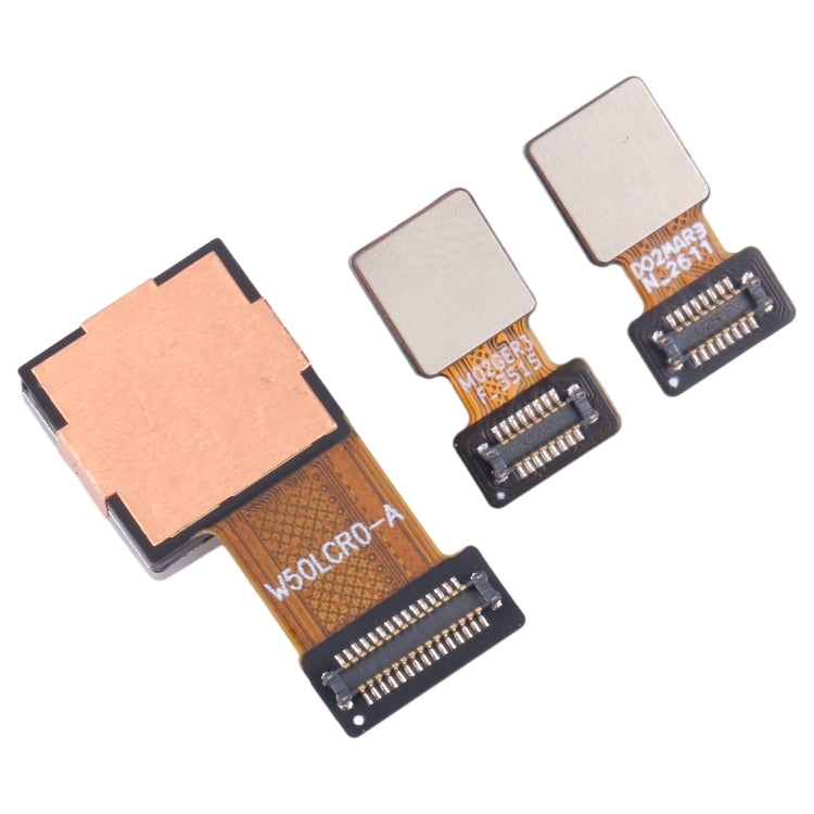 Per Samsung Galaxy A14 5G SM-A146B Set fotocamera (macro + grandangolo + fotocamera posteriore), For Samsung Galaxy A14 5G