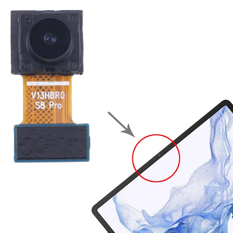 Per Samsung Galaxy Tab S8 SM-X700 Fotocamera frontale originale, For Samsung Galaxy Tab S8